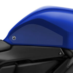 BLOQ Yamaha R7 (2021-) Motorcycle Tank Grips PREMIUM – CLEAR