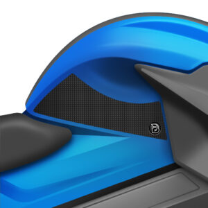 BLOQ BMW F800R (2009-) Motorcycle Tank Grips Tacky Grip – Black