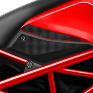 BLOQ DUCATI HYPERMOTARD 950 (2019-) Motorcycle Tank Grips Tacky Grip – Black