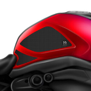 BLOQ DUCATI MONSTER PLUS (2021-) Motorcycle Tank Grips Tacky Grip – Black