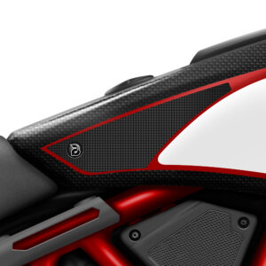 BLOQ INDIAN FTR1200/S (2019-) Motorcycle Tank Grips Tacky Grip – Black