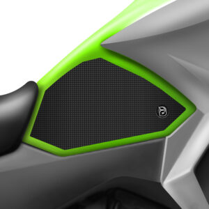 BLOQ KAWASAKI VERSYS-X 300 (2017-) Motorcycle Tank Grips Tacky Grip – Black