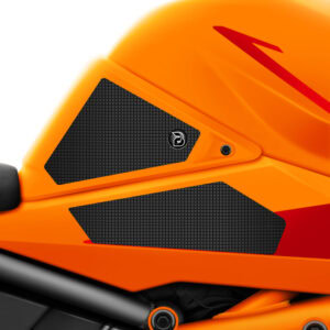 BLOQ KTM 1390 SUPER DUKE R (2023-) Motorcycle Tank Grips Tacky Grip – Black