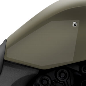 BLOQ DUCATI DIAVEL 1260S (2019-2022) Motorcycle Tank Grips / Traction Pads PREMIUM – CLEAR