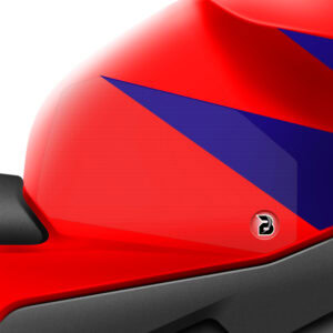 BLOQ HONDA CBR1000RR FIREBLADE (2004-2007) Motorcycle Tank Grips PREMIUM – CLEAR