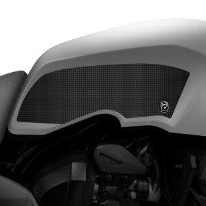 BLOQ YAMAHA XJR1300 (2015-2017) Motorcycle Tank Grips Tacky Grip – Black