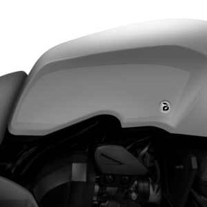 BLOQ YAMAHA XJR1300 (2015-2017) Motorcycle Tank Grips PREMIUM – CLEAR