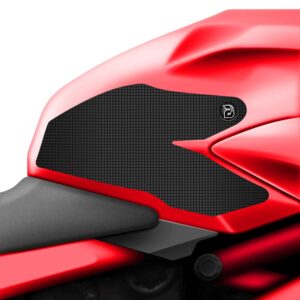 BLOQ DUCATI SUPERSPORT (2017-) Motorcycle Tank Grips Tacky Grip – Black