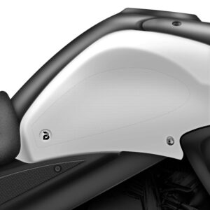 BLOQ Motorcycle Tank Grips For SUZUKI V-STROM 650 (2011-2016) PREMIUM – CLEAR