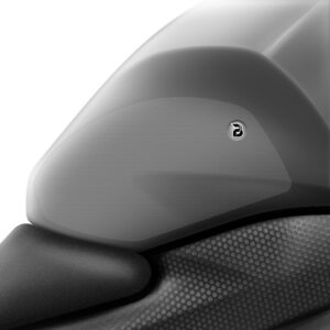 BLOQ Motorcycle Tank Grips For YAMAHA R3 (2014-2018) PREMIUM – CLEAR