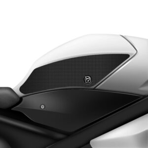 BLOQ YAMAHA R6 (2017-) Motorcycle Tank Grips Tacky Grip – Black