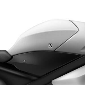 BLOQ Motorcycle Tank Grips For YAMAHA R6 (2017-) PREMIUM – CLEAR